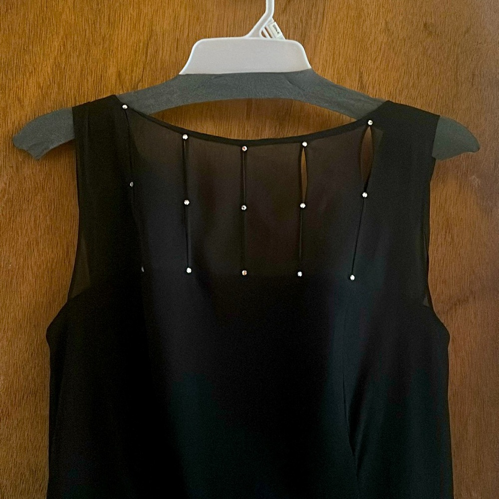 Dress black pretty with bling